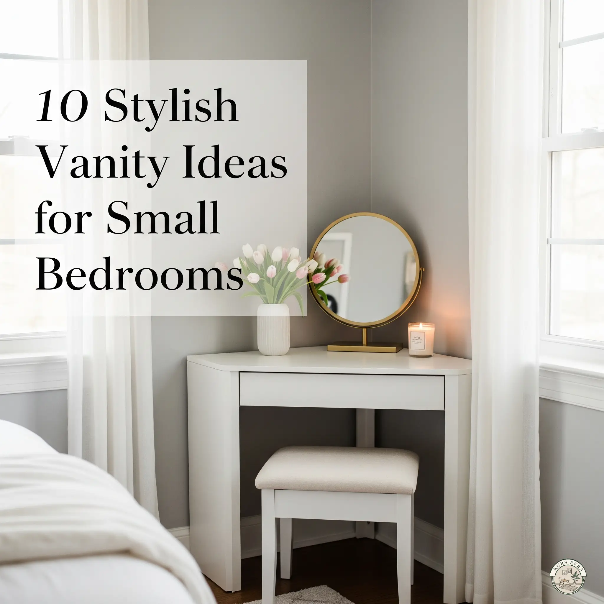 Window-Side Vanity for Natural Light