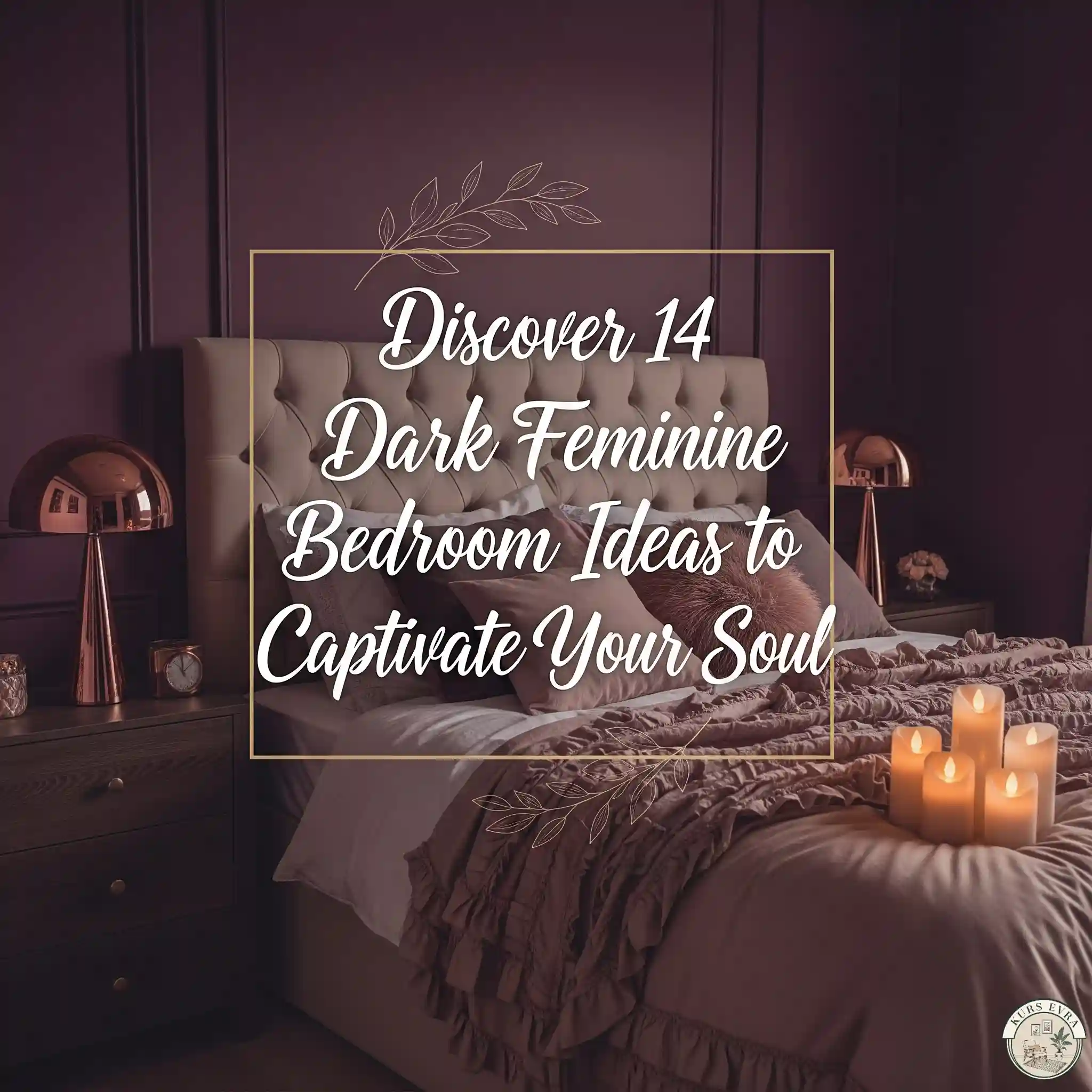 Dark Feminine Bedroom Ideas